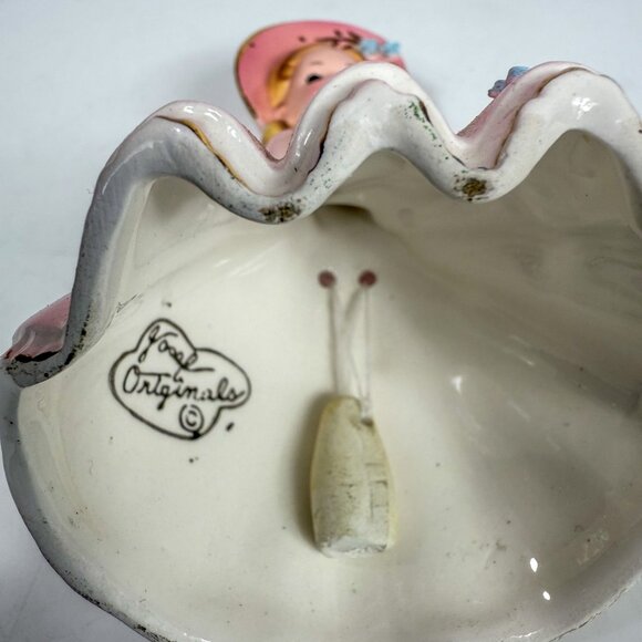 Josef Originals Southern Belle Pink Dress Bell Figurine Ceramic Hand-Painted - Picture 8 of 8